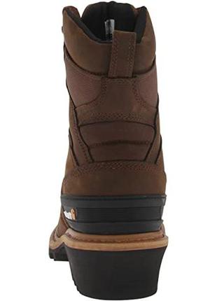 Ботинки carhartt men's 8" waterproof composite toe leather logger boot cml83604 фото