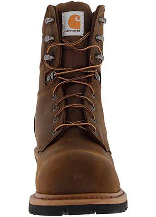 Ботинки carhartt men's 8" waterproof composite toe leather logger boot cml83603 фото