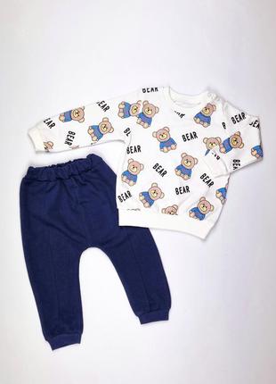 Комплект на мальчика "мишка", комплект для мальчика, комплект мальчик
