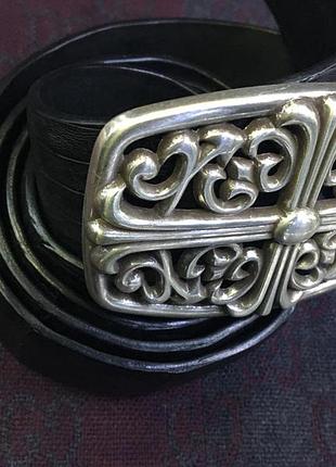 Ремень мужской, натуральная кожа, эксклюзивная пряжки, ручная работа