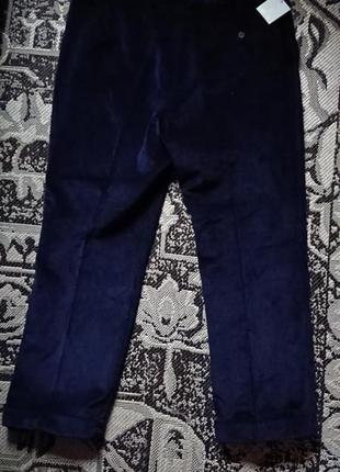 Фірмові англійські котонові зимові теплі джинси штрукси house of bruar,оригінал,нові з бірками, великий розмір 44анг.