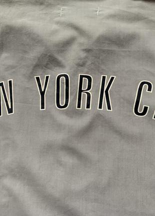 Чоловіча вінтажна колекційна бавовняна сорочка з коротким new york yankees7 фото