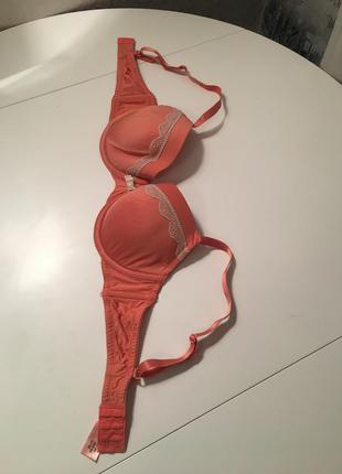 Кораловый лифчик бюстгальтер hunkemõller 90d5 фото