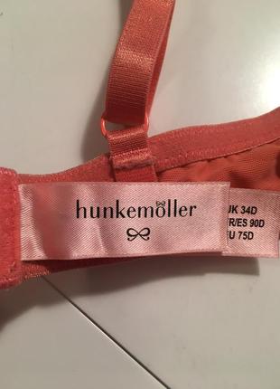 Кораловый лифчик бюстгальтер hunkemõller 90d7 фото