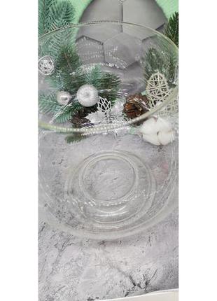 Скляна ваза келих h 230 d2201 фото