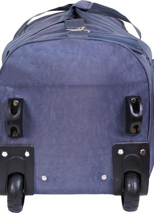 Дорожная сумка на колесах g-savor 58 л. темно серого цвета , крепкая вместительная сумка для поездок4 фото
