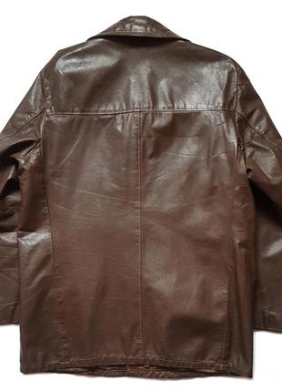 Раритетне вінтажне американське пальто 70-х cooper genuine leather car coat made in usa7 фото