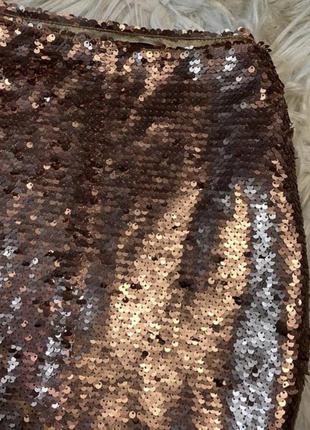 Праздничная юбка в пайетки 34 р и пиджак8 фото