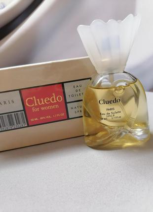 Новая винтажная парфюмерия винтаж cluedo for women paris 50ml оригинал нова вінтажна парфумерія вінтаж оригінал1 фото