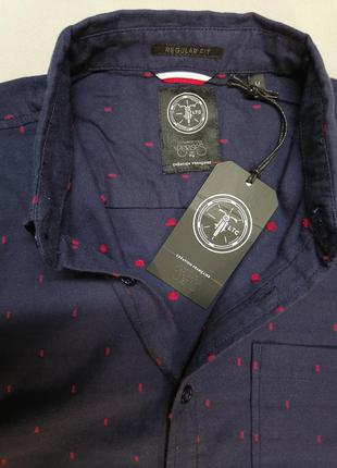 Новая мужская рубашка с биркой с карманом нова чоловіча сорочка з биркою з кишенею3 фото