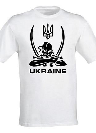 Футболка с украинской национальной символикой  "казак  ukraine" push it