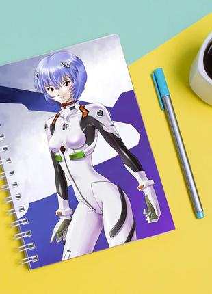 Скетчбук sketchbook для рисования с принтом rezero
