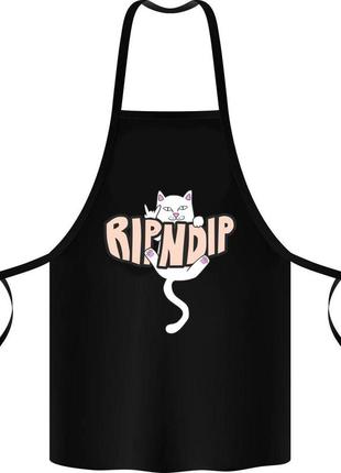 Фартук с принтом "ripndip"