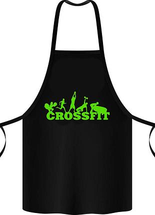 Фартук с принтом "crossfit (спорт)"