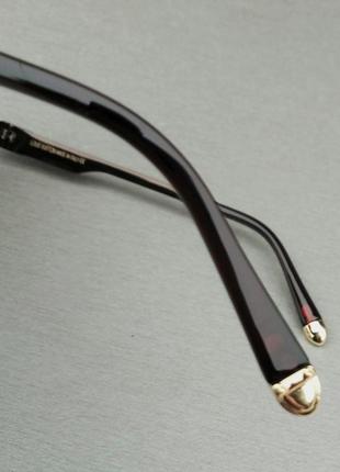 Louis vuitton стильные мужские солнцезащитные очки коричневые с градиентом в металлической оправе5 фото
