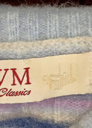 Пушистый мягкий свитер,шерсть ягнят с ангорой,44-48разм.,ewm.7 фото