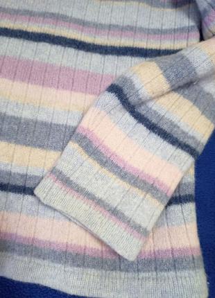Пушистый мягкий свитер,шерсть ягнят с ангорой,44-48разм.,ewm.5 фото