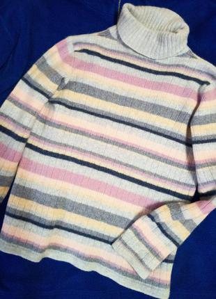 Пушистый мягкий свитер,шерсть ягнят с ангорой,44-48разм.,ewm.3 фото