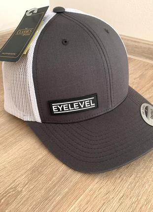 Мужская дышащая кепка с патчем eyelevel snapback1 фото