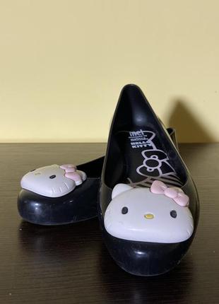 Балетки melissa mel space love + hello kitty