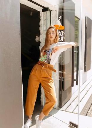 Шикарні штани з поясом