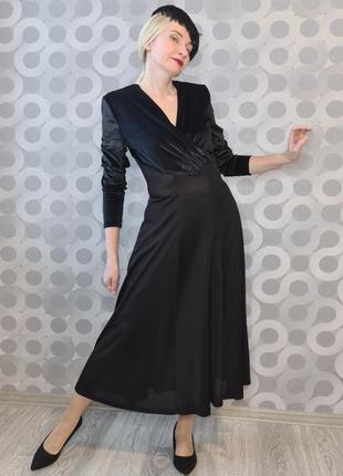 Стильное праздничное новогоднее вечернее винтажное платье ретро винтаж