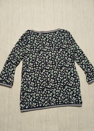Стильна жіноча блузка з рукавами 3/4, tchibo німеччина, р 42-46 36/38 євро7 фото