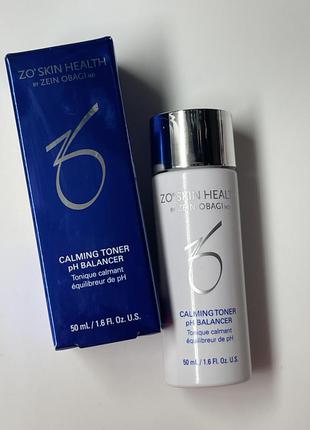 Успокаивающий лосьон zein obagi zo  calming toner travel объём