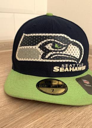 Мужская спортивная хлопковая кепка nfl seattle seahawks2 фото