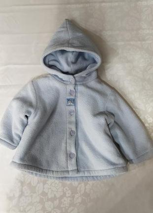 Детская флисова курточка размер 68.