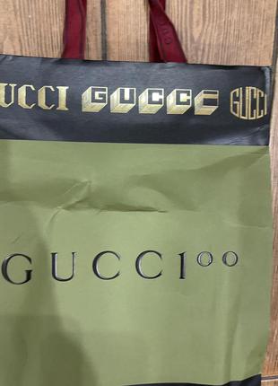 Оригинал gucci пакет подарочный2 фото