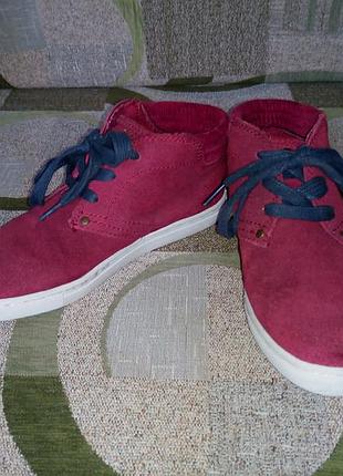 Замшевые кеды next