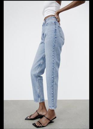 Zara трендові жіночі мом джинсі5 фото