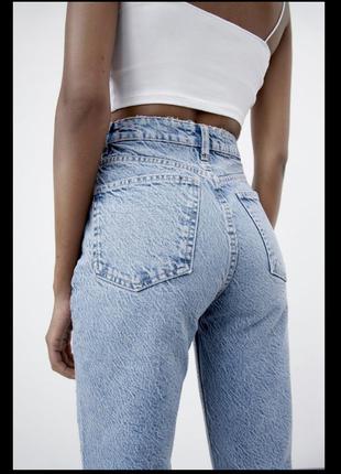 Zara трендові жіночі мом джинсі4 фото