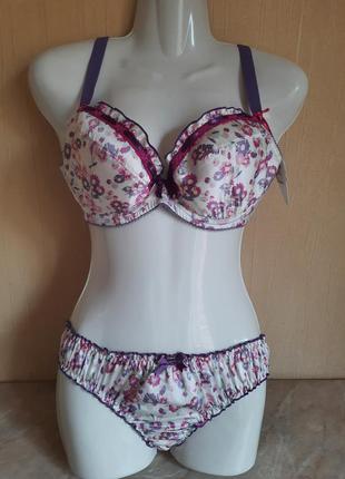 Комплект midnight grace 75d 34d size 10-12 s\m