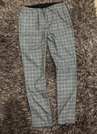 Штани висока посадка клітина zara