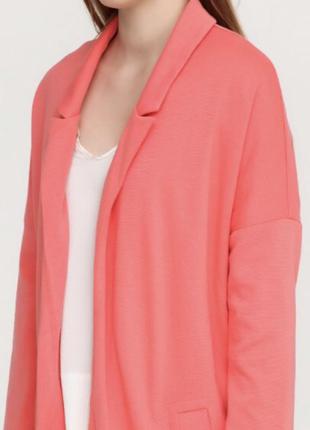 Новий жіночий кораловий кардиган піджак від mohito xs s xl