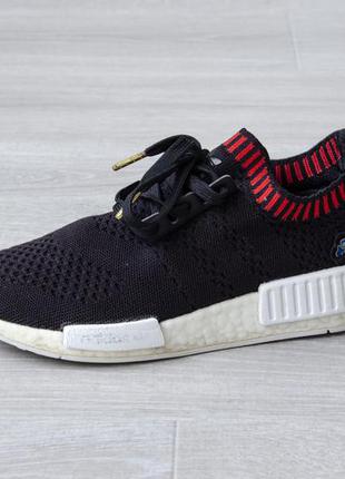 Кроссовки adidas nmd r1 primeknit dragon patch. стелька 25 см1 фото