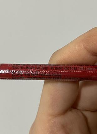 Карандаш для губ nyx waterproof lip pencil водостойкий slide on glide on stay on4 фото