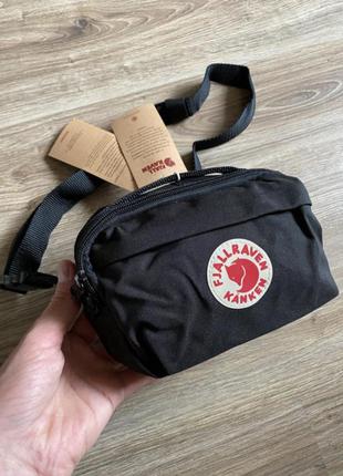 Бананка fjallraven kanken 2 l, чорний, чорна, чорна, чорний, сумка спортивна, жіноча, маленкая, клатч, барсетка, жіноча, спортивна, канкен