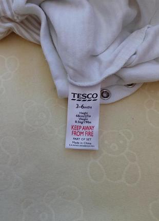 Бодик tesco на  3-6 мес. 2