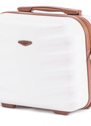Пластиковый дорожный кейс на чемодан с плечевым ремнем wings 402 цвета, без колес5 фото