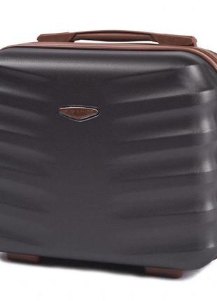 Пластиковый дорожный кейс на чемодан с плечевым ремнем wings 402 цвета, без колес1 фото