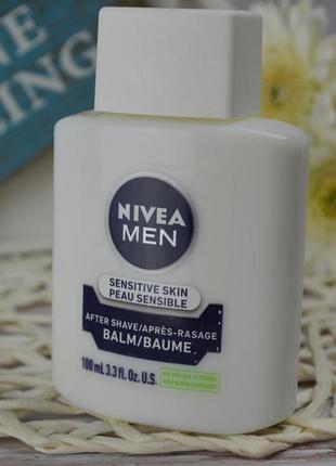 Заспокоюючий Бальзам після гоління для чутливої шкіри nivea for men active comfort system2 фото