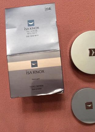 Розсипчаста пудра isa knox nano skinism face powder №23