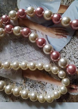 Довгі намиста пластик на гумці