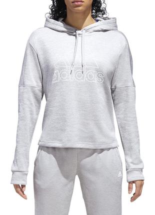 Женская кофта adidas толстовка худи укороченная джемпер лосины2 фото