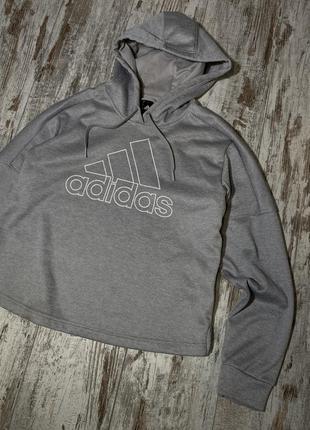 Женская кофта adidas толстовка худи укороченная джемпер лосины8 фото