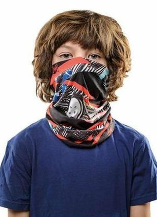 Зимний флисовый бафф балаклава снуд crivit германия, лыжный и не только, взрослый детский