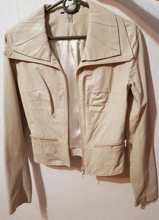 Куртка з еко шкіри